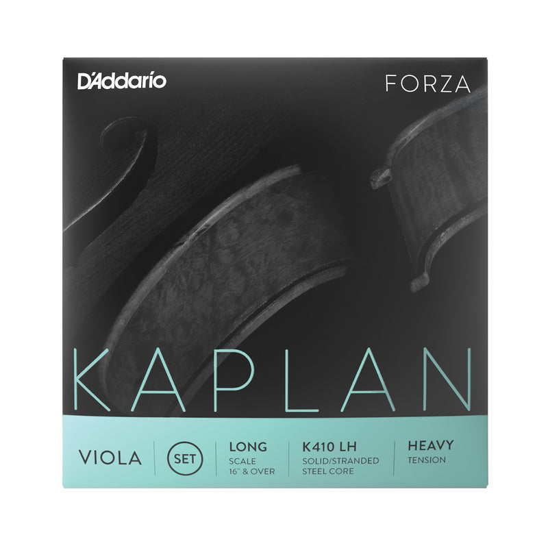 D'Addario Kaplan Forza Viola String Set, Long Scale, Heavy Tension