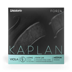 D'Addario Kaplan Forza Viola Single C String, Long Scale, Medium Tension