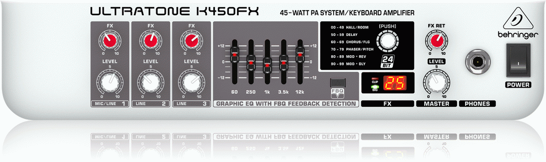 Behringer Ultratone K450FX Keyboard Amplifier
