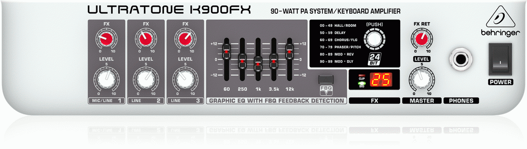 Behringer Ultratone K900FX Keyboard Amplifier