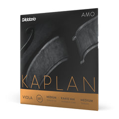 D'Addario Kaplan Amo Viola String Set, Medium Scale, Medium Tension