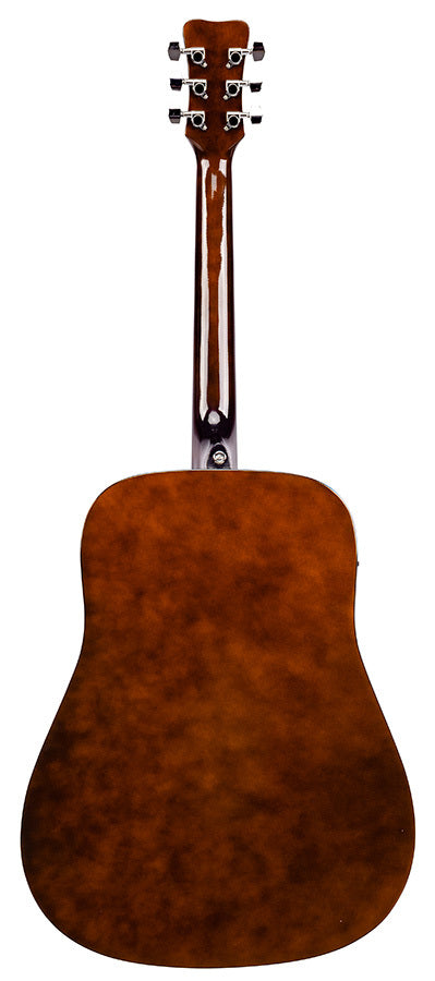 Kohala KG100 Series Dreadnought AC/EL Guitar in Natural Finish