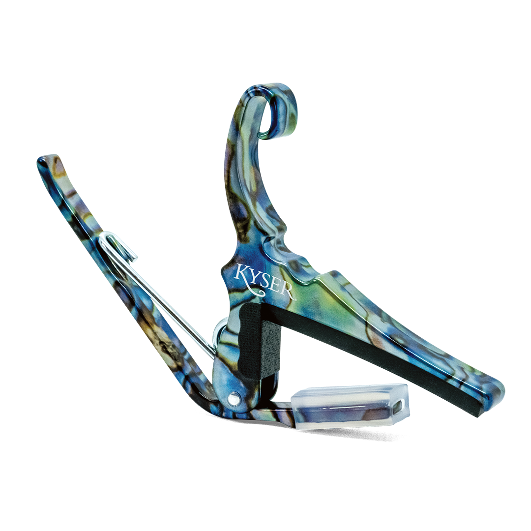 Kyser Quick-Change 6 String Acoustic Capo - Abalone