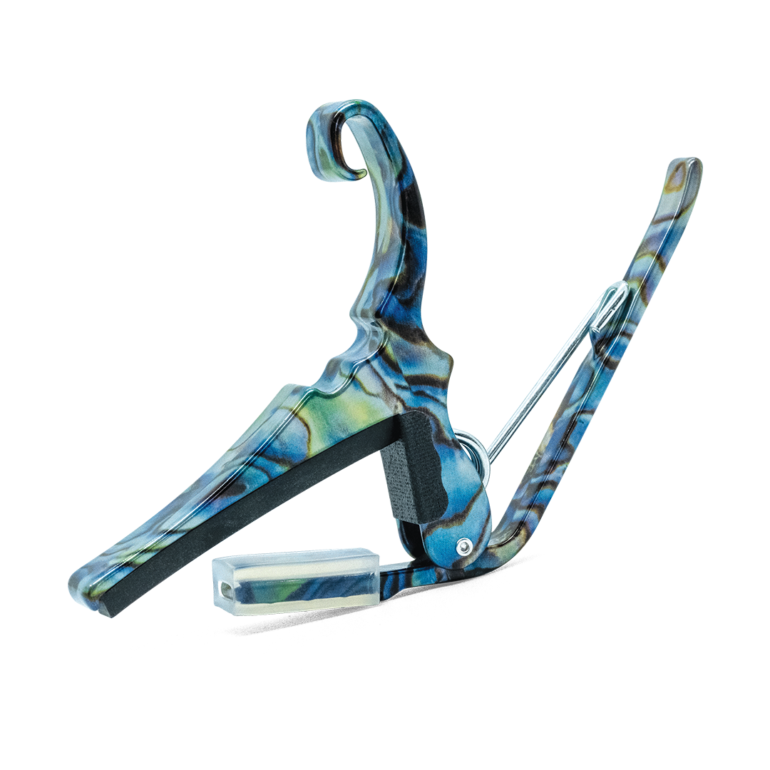 Kyser Quick-Change 6 String Acoustic Capo - Abalone