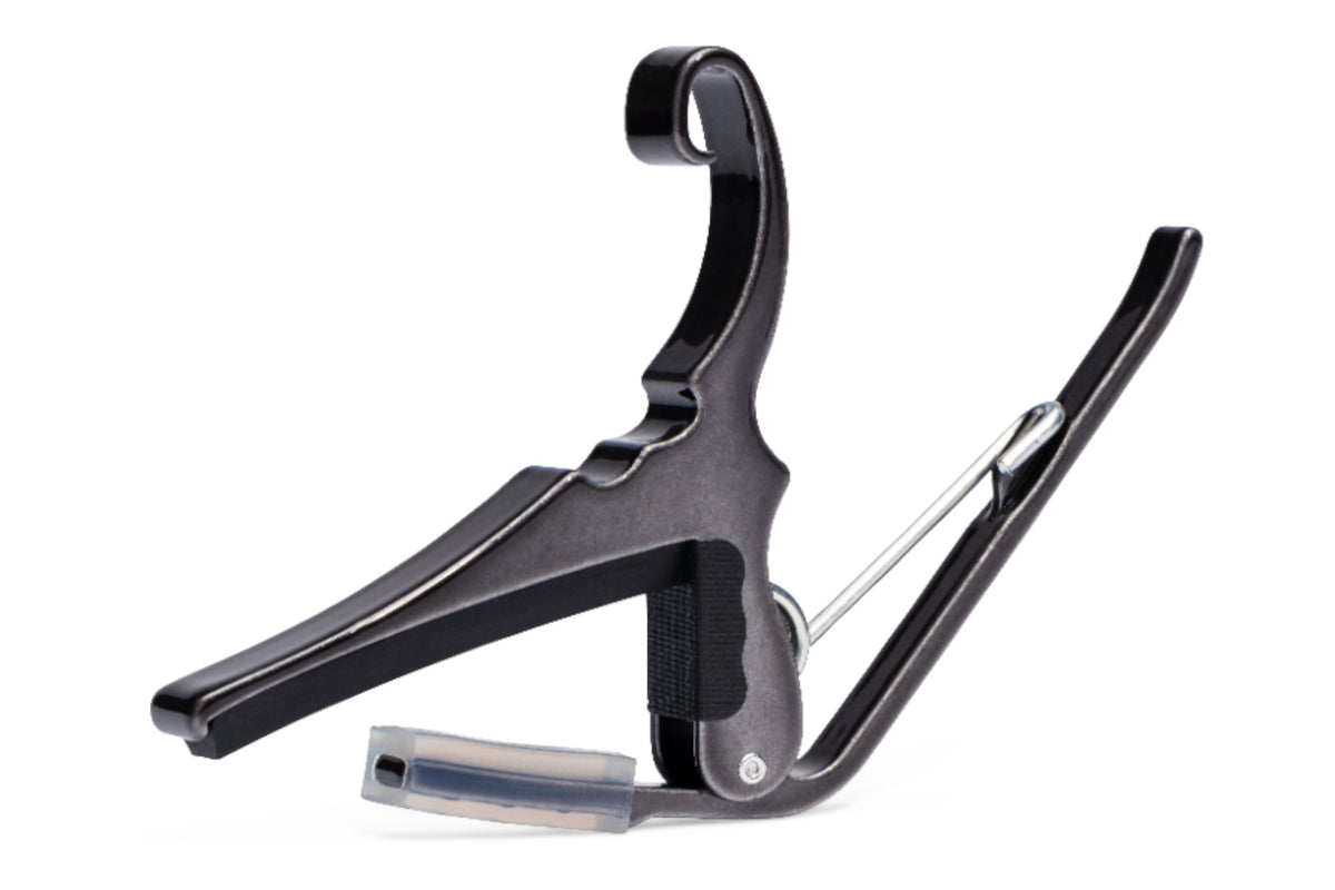 Kyser Quick-Change 6 String Acoustic Capo - Black Chrome