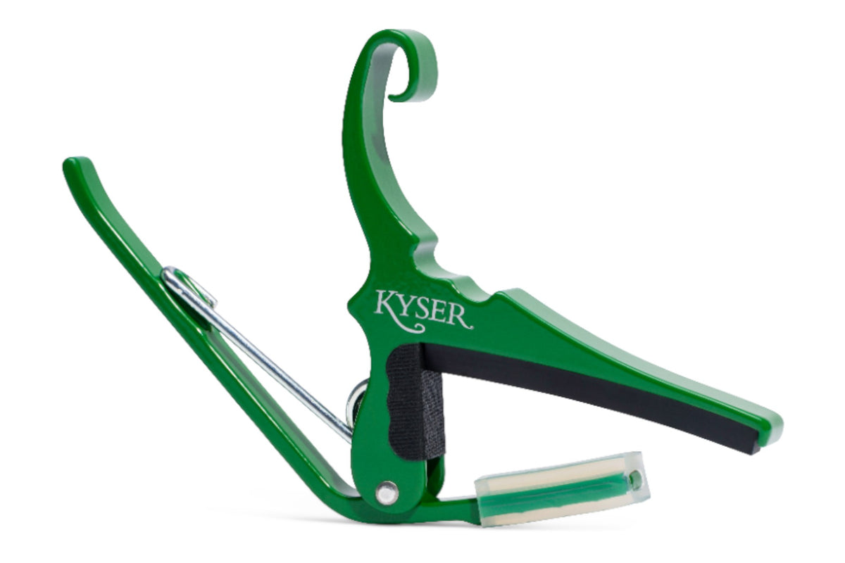 Kyser Quick-Change 6 String Acoustic Capo - Emerald Green