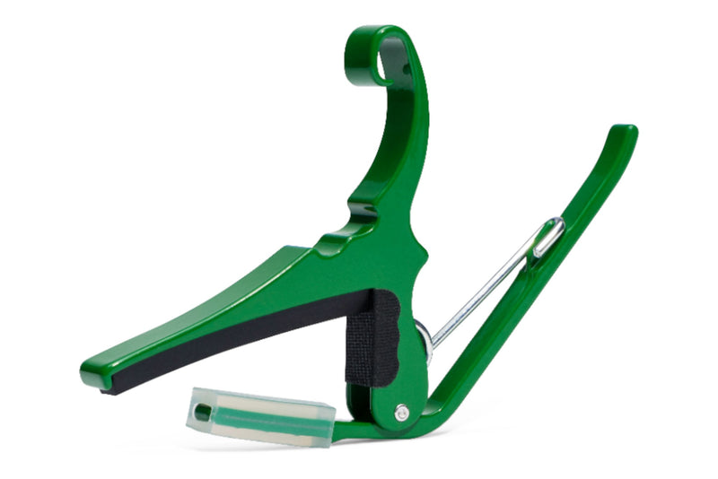 Kyser Quick-Change 6 String Acoustic Capo - Emerald Green