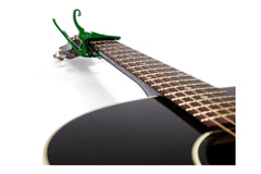 Kyser Quick-Change 6 String Acoustic Capo - Emerald Green