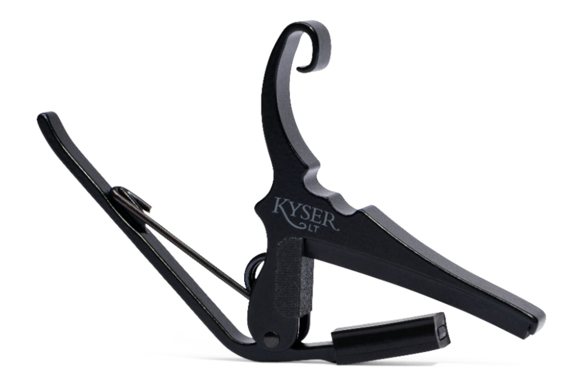 Kyser Quick-Change 6 String Acoustic Capo - Low Tension Matte Black