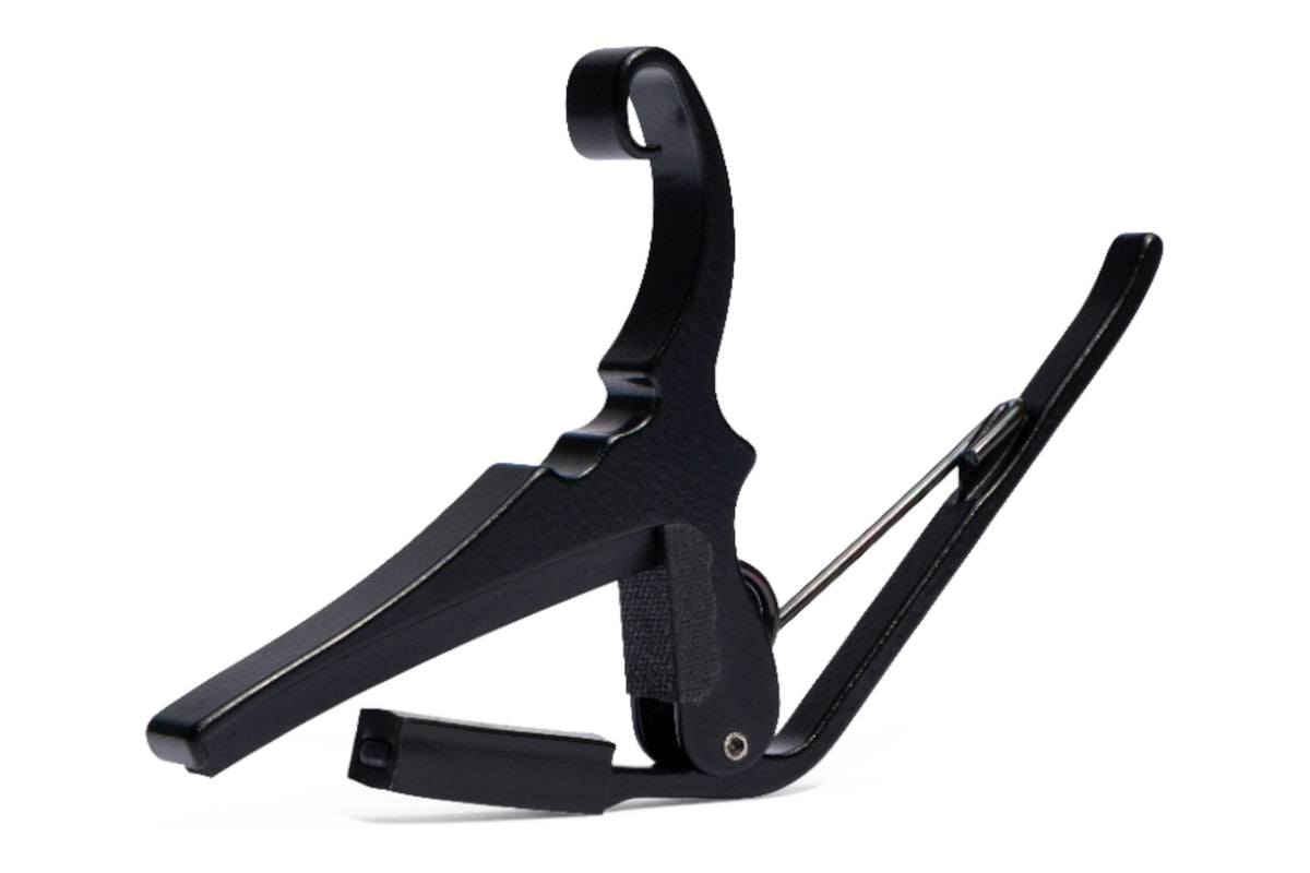 Kyser Quick-Change 6 String Acoustic Capo - Low Tension Matte Black