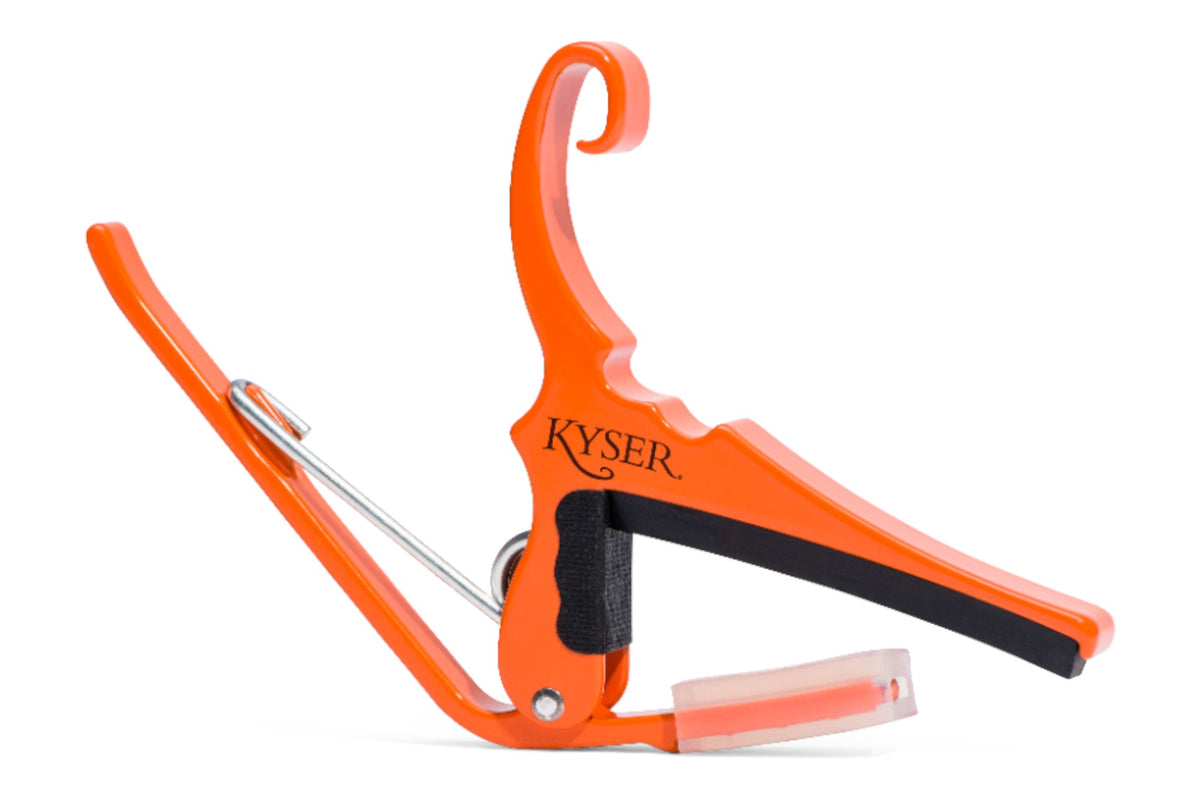 Kyser Quick-Change 6 String Acoustic Capo - Orange Blaze