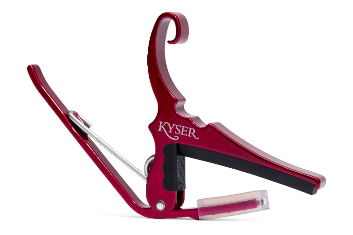 Kyser Quick-Change 6 String Acoustic Capo - Ruby Red