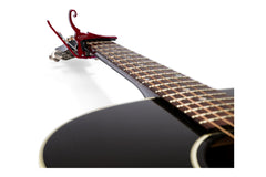 Kyser Quick-Change 6 String Acoustic Capo - Ruby Red