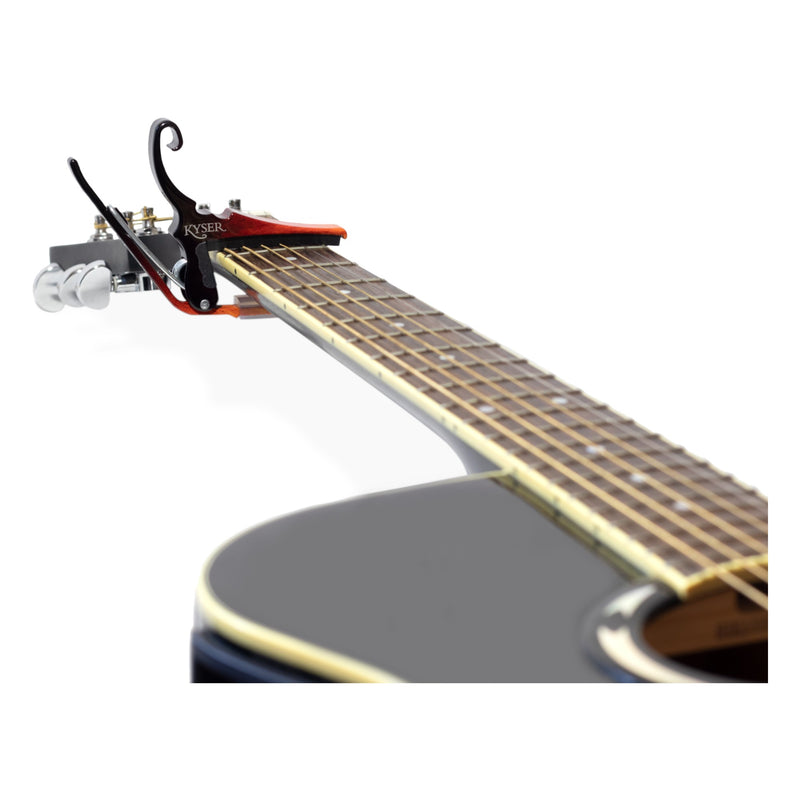 Kyser Quick-Change 6 String Acoustic Capo - Sunburst