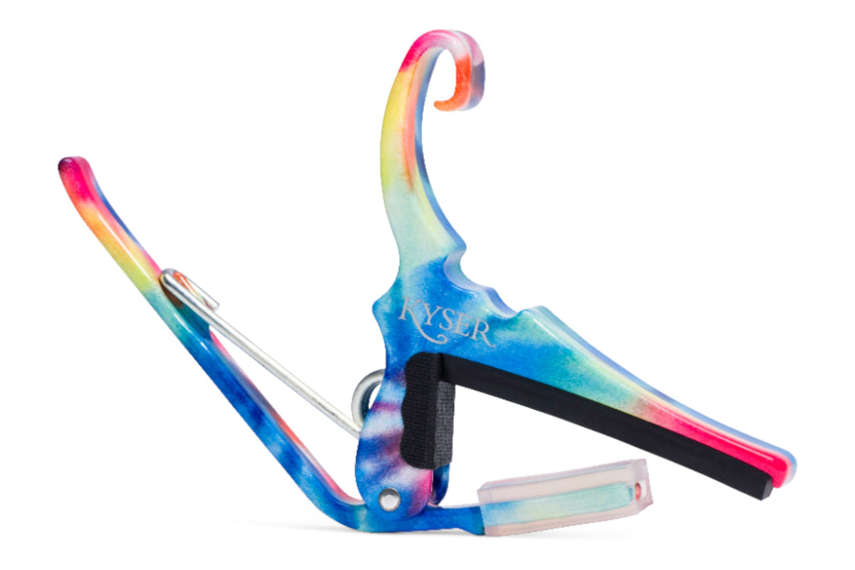 Kyser Quick-Change 6 String Acoustic Capo - Tie-Dye