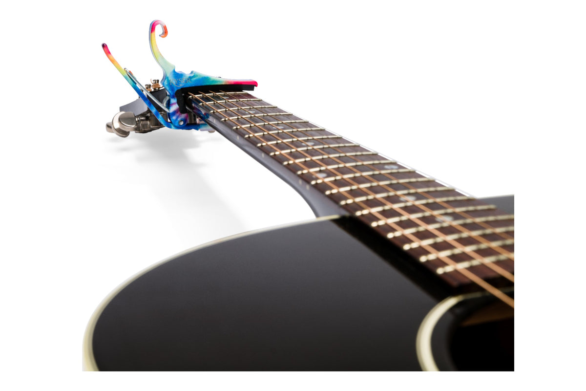 Kyser Quick-Change 6 String Acoustic Capo - Tie-Dye