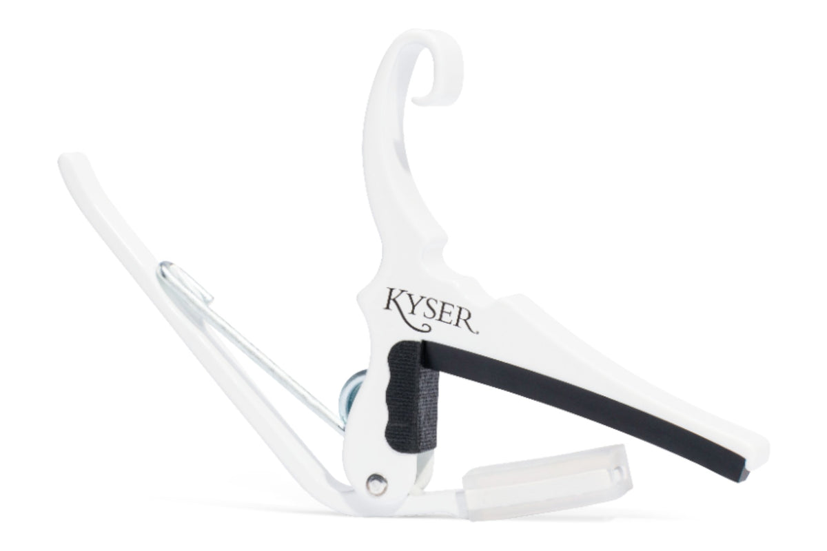 Kyser Quick-Change 6 String Acoustic Capo - White
