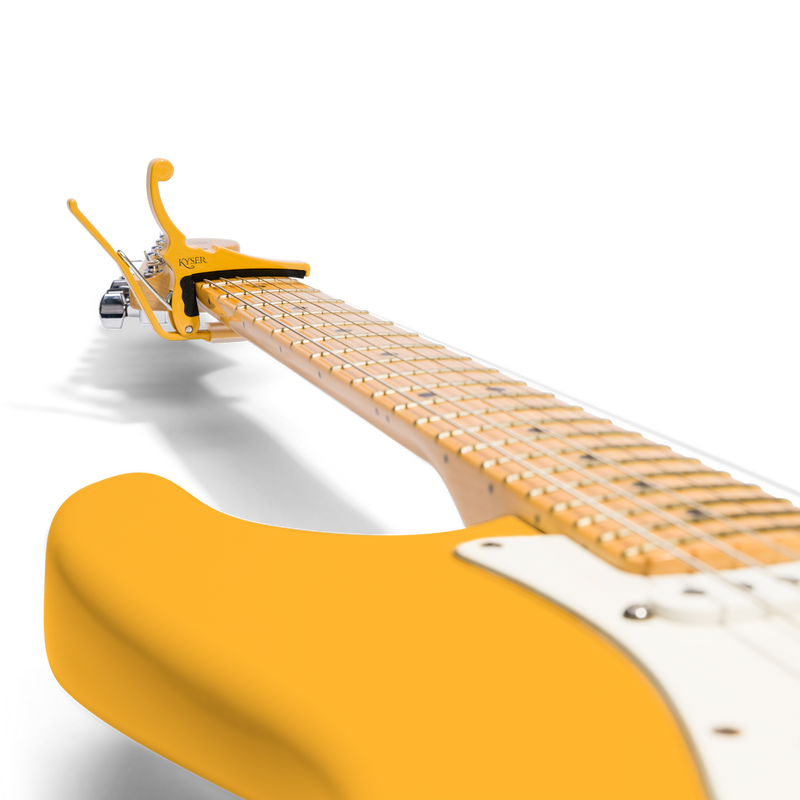 Kyser Quick-Change 6 String Electric Capo - Fender Butterscotch Blonde