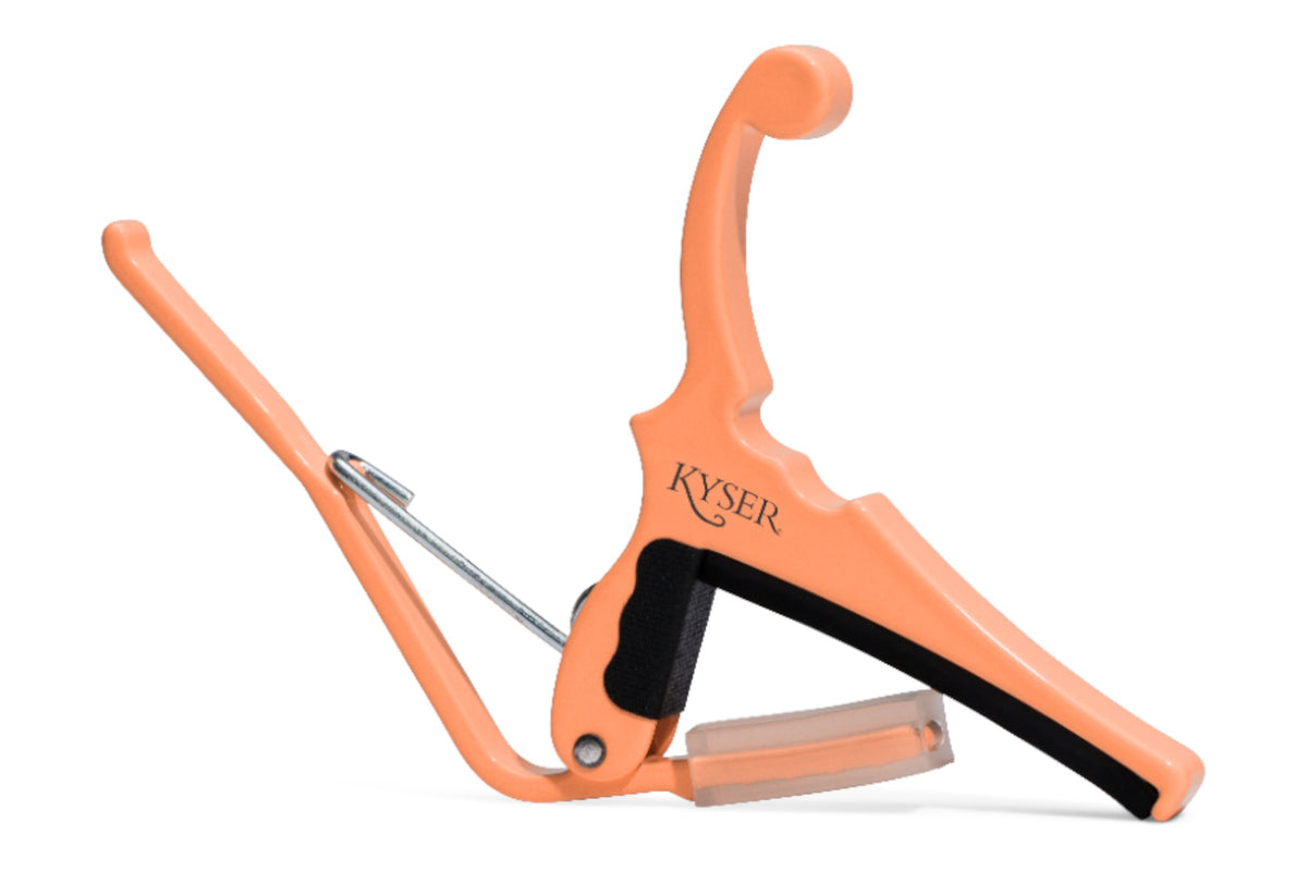 Kyser Quick-Change 6 String Electric Capo - Fender Pacific Peach
