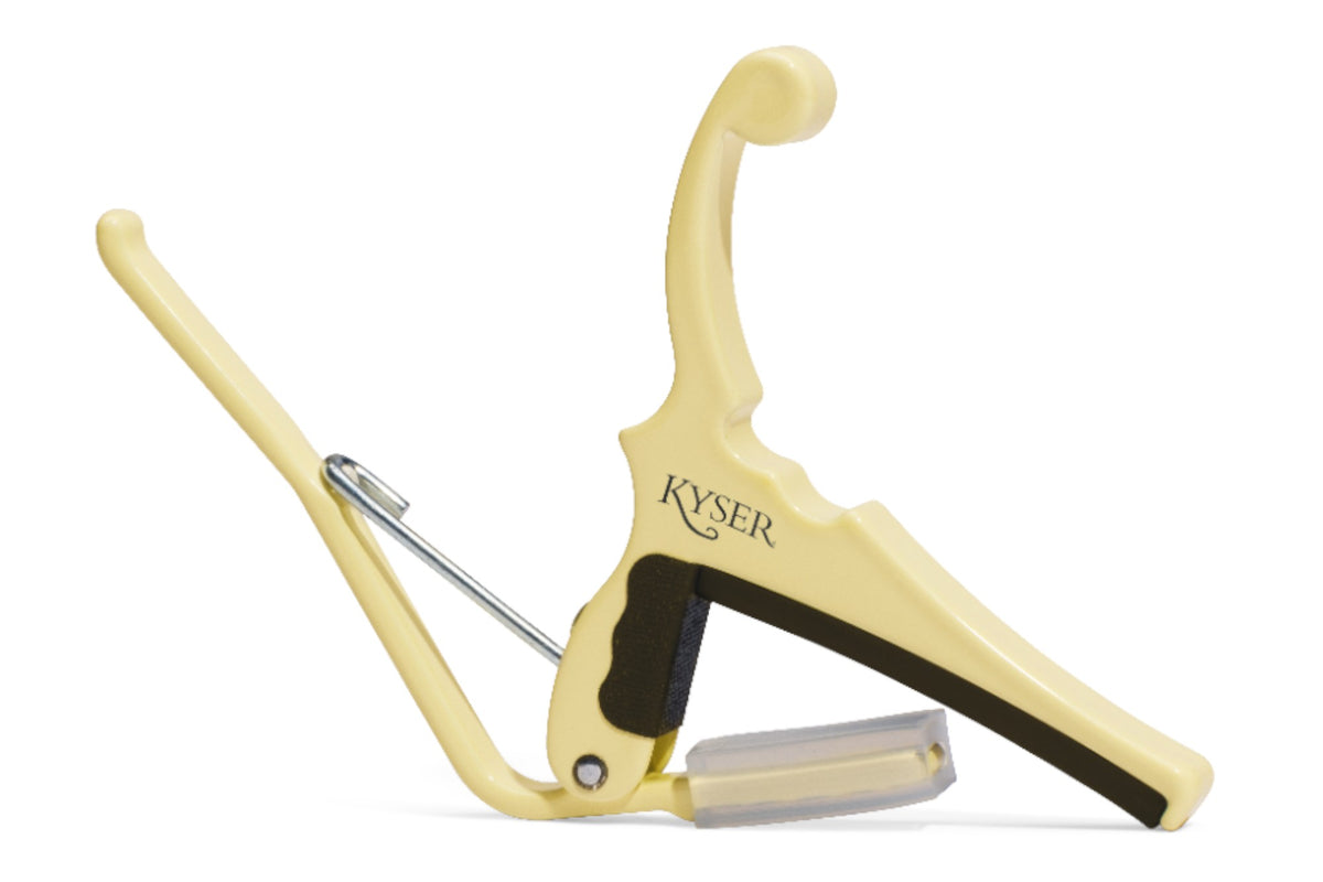 Kyser Quick-Change 6 String Electric Capo - Fender Olympic White