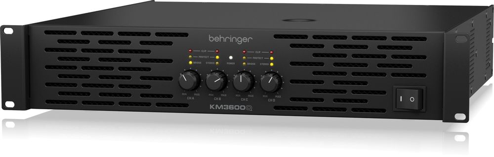 Behringer KM3600Q Professional 4 Channel Amp