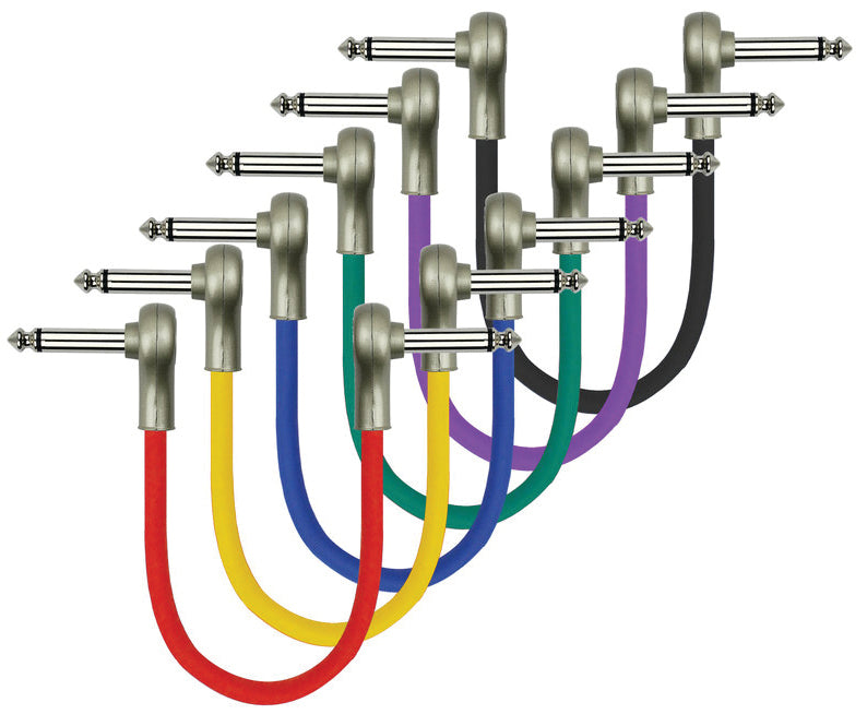 Kirlin 1ft Patch Cables Multi colour 6 pack [KPAN6243-1]