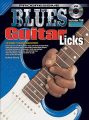 Progressive Blues Guitar Licks Book/CD