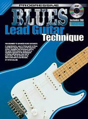 Progressive Blues Lead Guitar Technique Book/CD