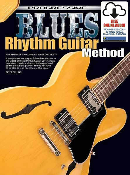 Progressive Blues Rhythm Guitar Method Book/Online Audio