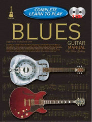 Progressive Complete Learn To Play Blues Guitar Book/CD(2)