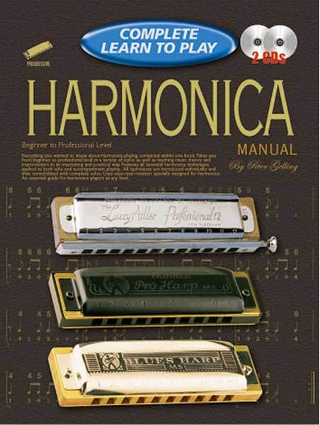 Progressive Complete Learn To Play Harmonica Book/CD(2)