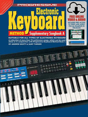 Progressive Keyboard Method Supplementary Book/Online Video & Audio