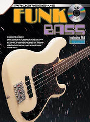 Progressive Funk Bass Book/CD
