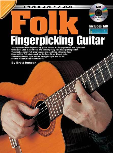 Progressive Folk Fingerpicking Guitar Book/CD