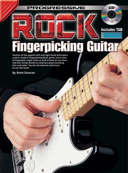 Progressive Rock Fingerpicking Guitar Book/CD