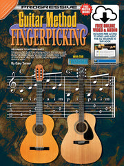 Progressive Guitar Method Fingerpicking Book/Online Video & Audio