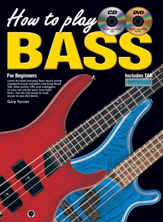 How To Play Bass for Beginners Book/CD/DVD