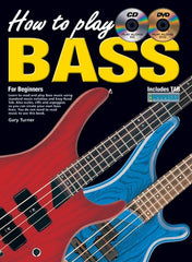 How To Play Bass for Beginners Book/CD/DVD