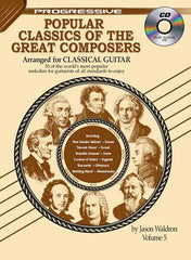 Progressive Popular Classics Of The Great Composers Volume 5 Book/CD