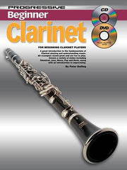 Progressive Beginner Clarinet Book/CD/DVD