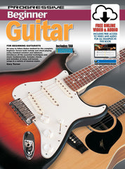 Progressive Beginner Guitar Book/Online Video & Audio