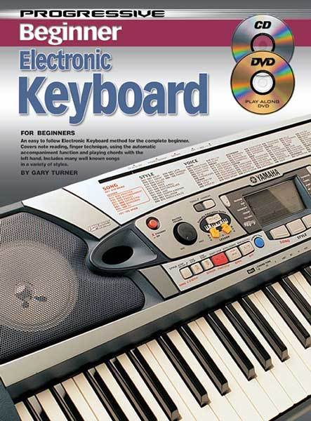Progressive Beginner Keyboard Book/CD/DVD