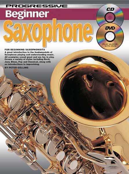 Progressive Beginner Saxophone Small Book/DVD