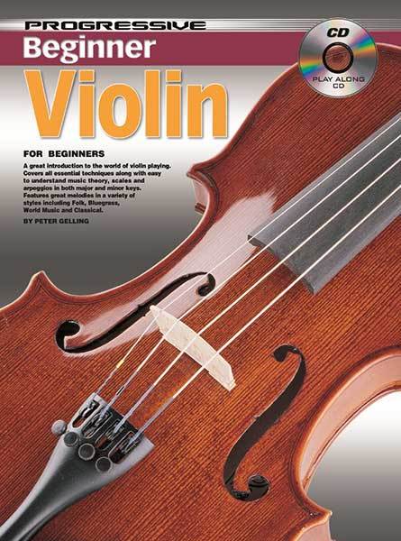 Progressive Beginner Violin Book/CD