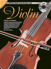Progressive Violin Method Book/CD