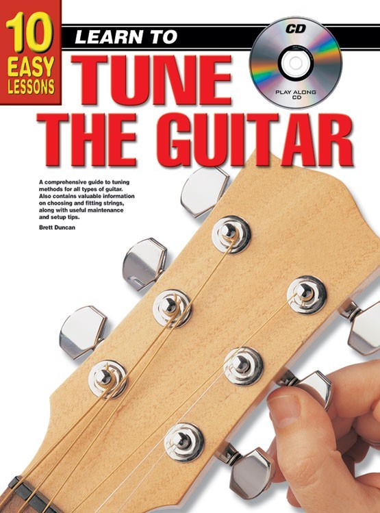 10 Easy Lessons Learn To Tune Guitar Book/CD