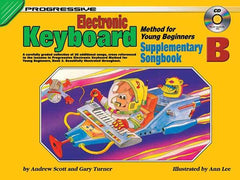 Progressive Keyboard Method for Young Beginners Supplementary Songbook B Book/CD