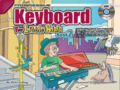 Progressive Keyboard Book 2 for Little Kids Book/CD