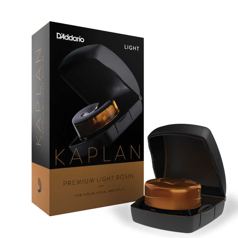 D'Addario Kaplan Premium Rosin with Case, Light