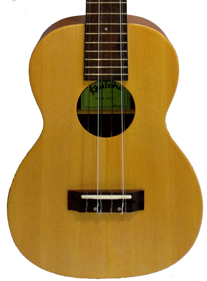 Kealoha KS-Series 6-String Tenor Ukulele with Solid Spruce Top in Natural Matt Finish